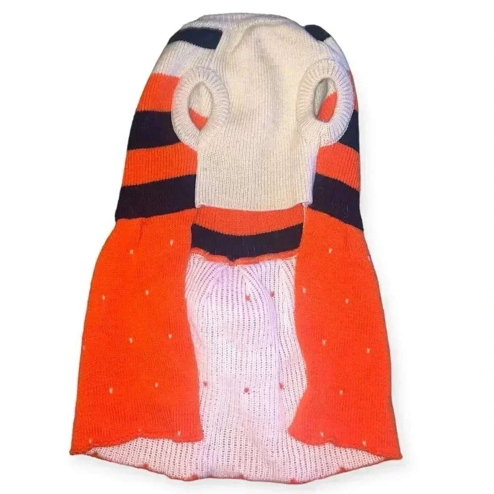 Frisco POM POM Bow Sweater Dress Knit Dog Shirt Knit Acrylic